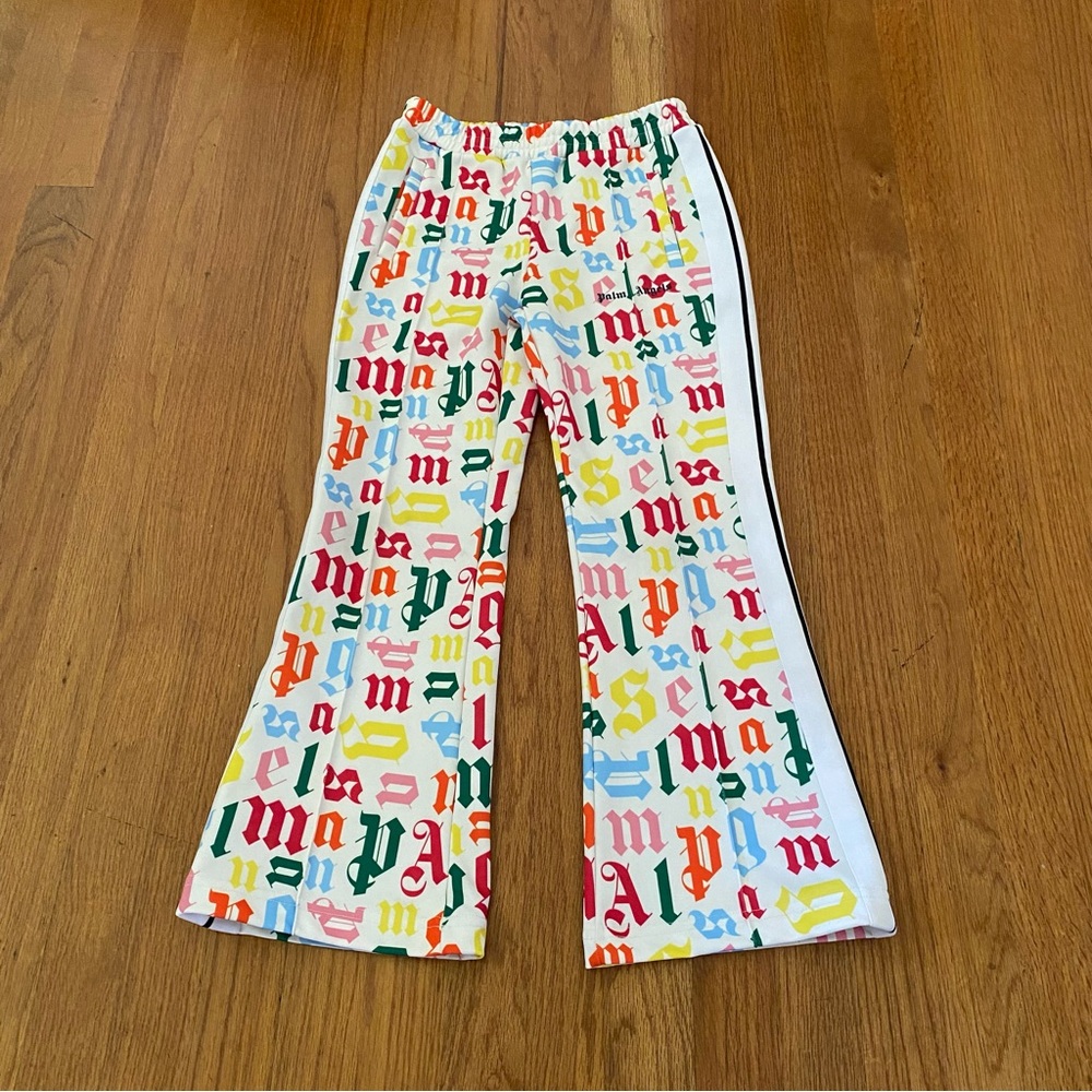 Palm Angels Classic Multicolor Carot Girls Pants
